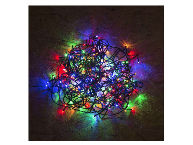 LED fényfüzér 10m színes 56504A