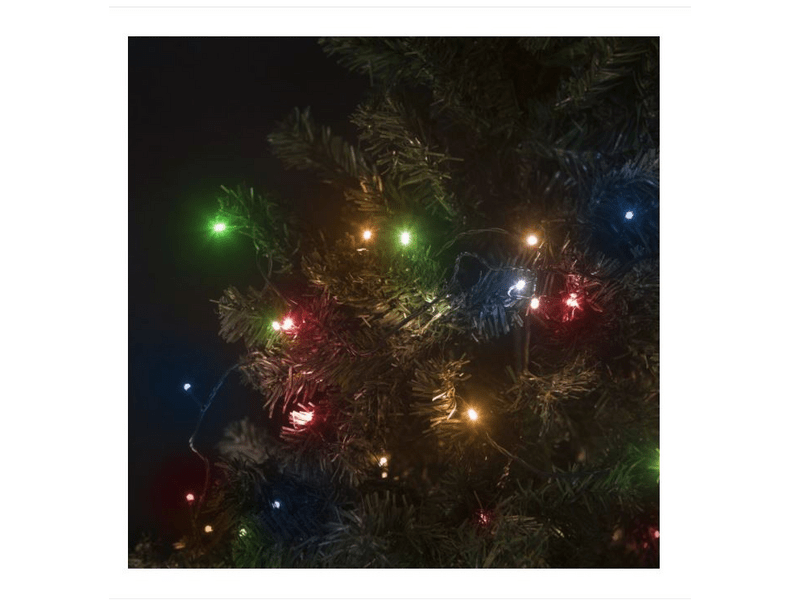 LED fényfüzér 10m színes 56504A