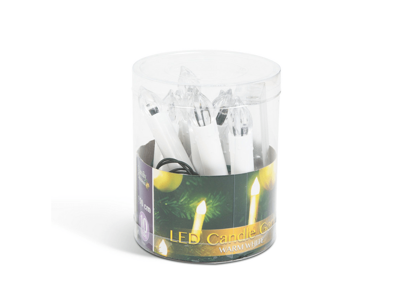 Karácsonyi LED gyertyafüzér 58037A