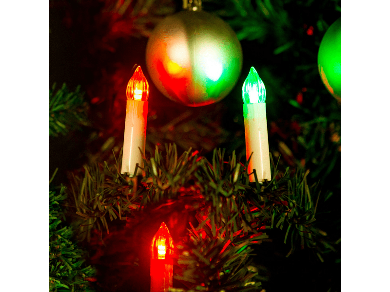 Karácsonyi LED gyertyafüzér 58037B