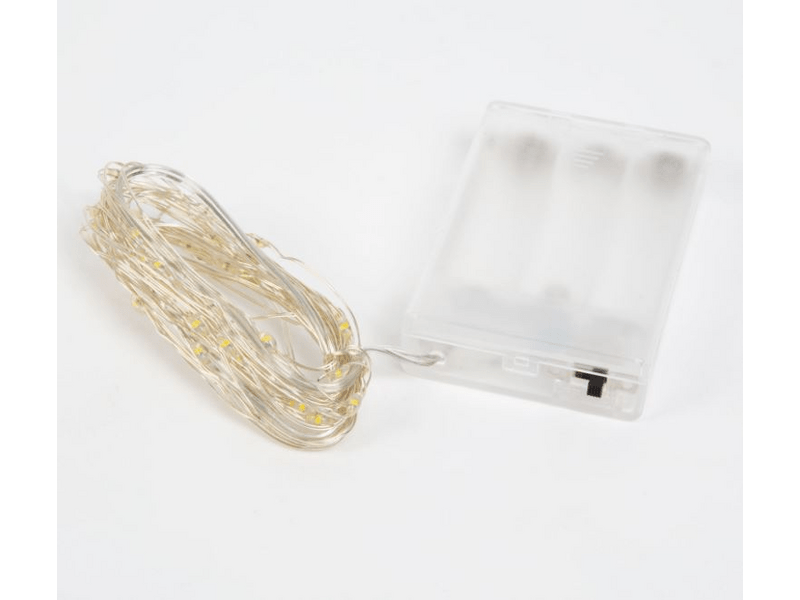 Karácsonyi LED fényfüzér - 5 m - 50 LED - melegfehér 58041A