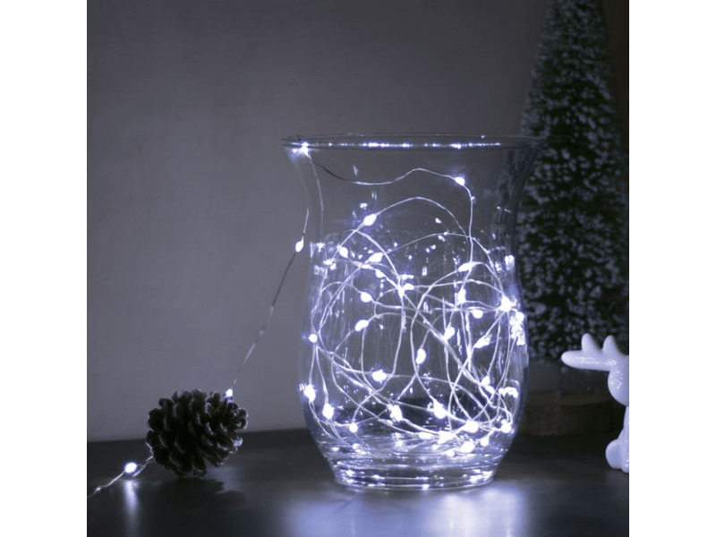 Family 58041C Karácsonyi LED fényfüzér - 5 m - 50 LED - hidegfehér