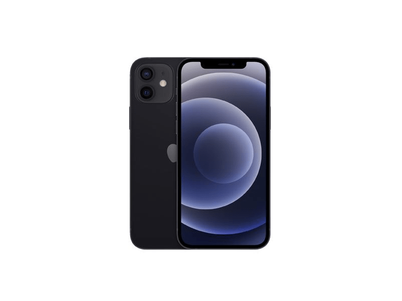 Apple iPhone 12 64 GB Kártyafüggetlen Okostelefon, Fekete