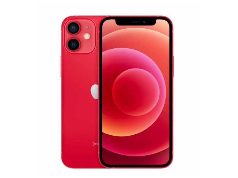 Apple iPhone 12 mini 256 GB Kártyafüggetlen Okostelefon, Piros