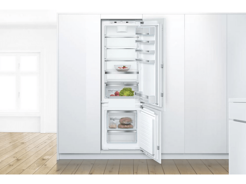 Bosch KIS87ADD0 Beépíthető Alulfagyasztós kombinált hűtőszekrény