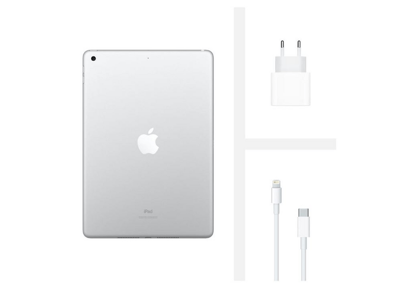 Apple Ipad 8 (2020) Wi-Fi 32 GB, Ezüst (myla2hc/a)