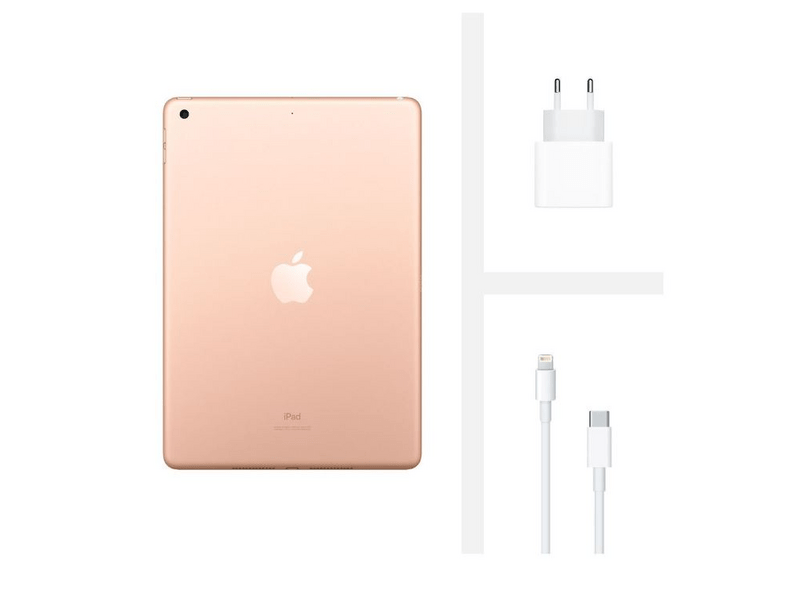 Apple Ipad 8 (2020) Wi-Fi 32 GB, Arany (mylc2hc/a)