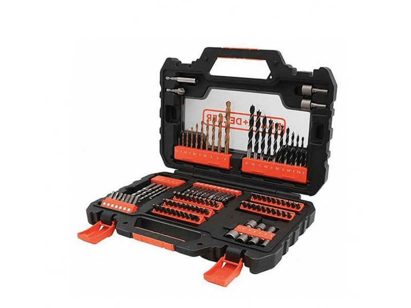 BLACK + DECKER A7230-XJ 104 darabos vegyes titánium tartozék készlet