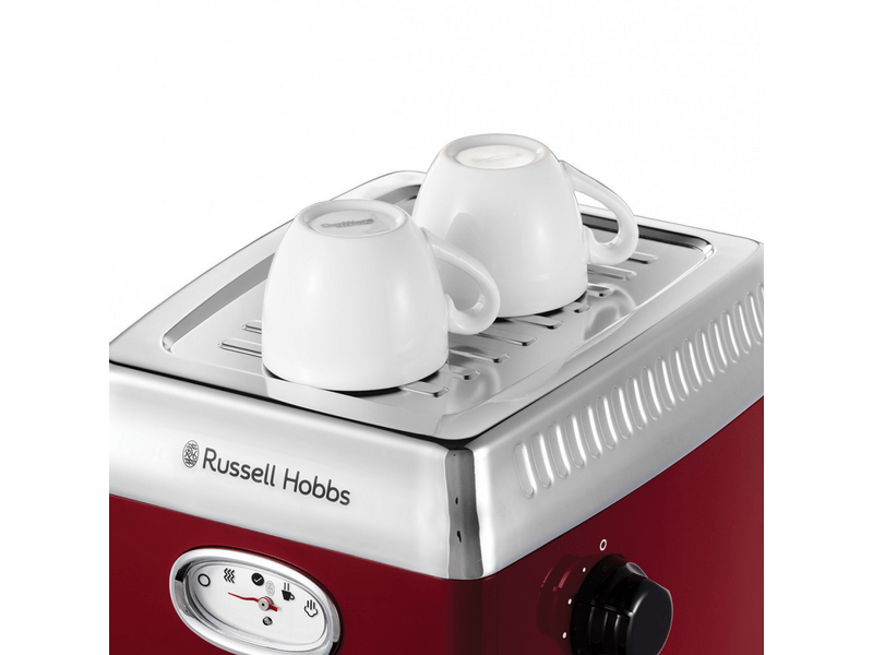 Russell Hobbs 28250-56 Retro Eszpresszó kávéfőző, Piros
