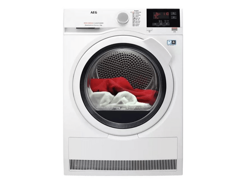 AEG T8DBG48W Hőszivattyús szárítógép, 8 kg, LCD kijelző