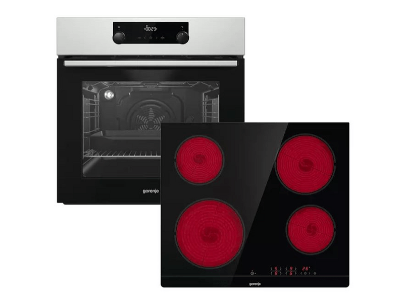 Gorenje Jump szett Beépíthető sütő BO735E114X + Beépíthető főzőlap ECT41SC