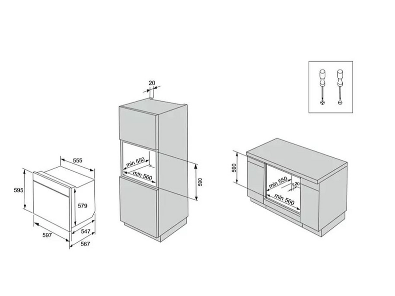 Gorenje Jump szett Beépíthető sütő BO735E114X + Beépíthető főzőlap ECT41SC