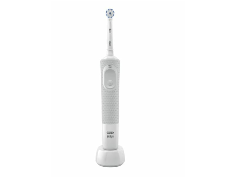Oral-B D100 Vitality elektromos fogkefe Sensi fejjel, Fehér