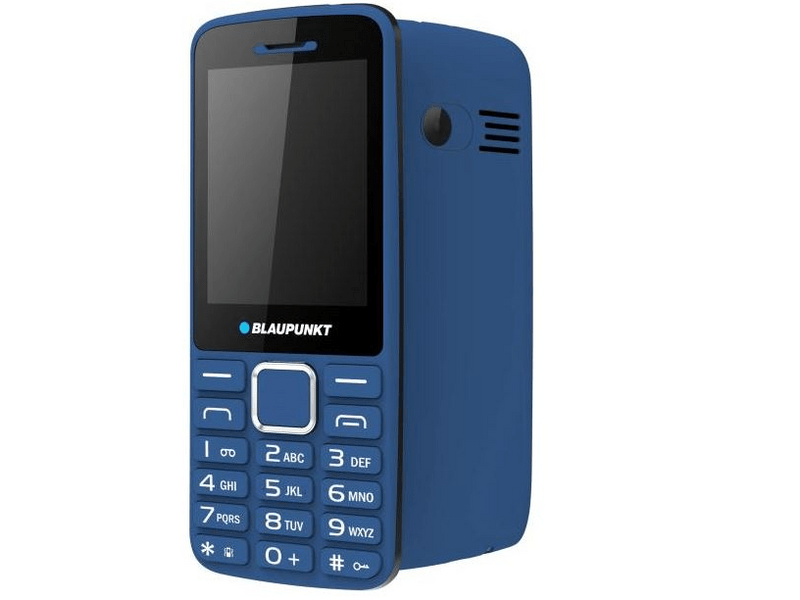 Blaupunkt FM 03 Mobiltelefon, Kék + Yettel Hello Expressz kártyás csomagL