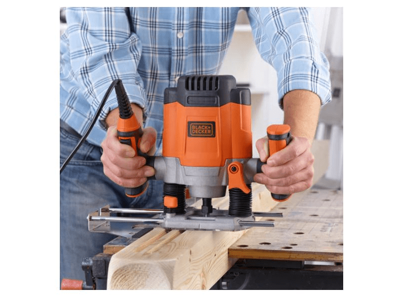 BLACK + DECKER KW1200E-QS Felsőmaró