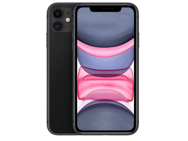 Apple iPhone 11(2020) 64 GB Kártyafüggetlen Okostelefon, Fekete (MHDA3GH/A)