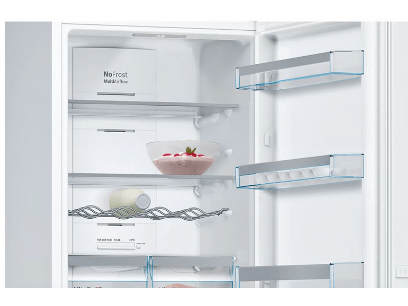 Bosch KGN367WEQ Alulfagyasztós kombinált hűtőszekrény