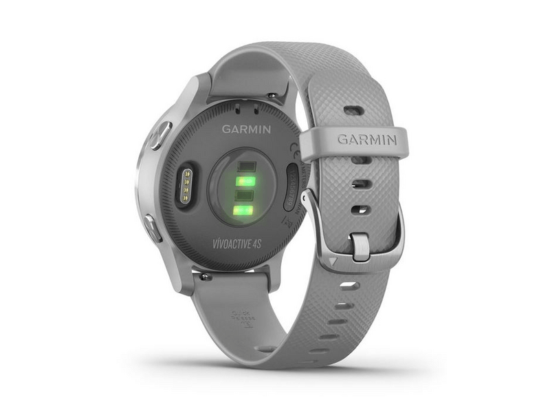 Garmin Vívoactive 4S púder szürke ezüst csattal Okosóra (010-02172-03)