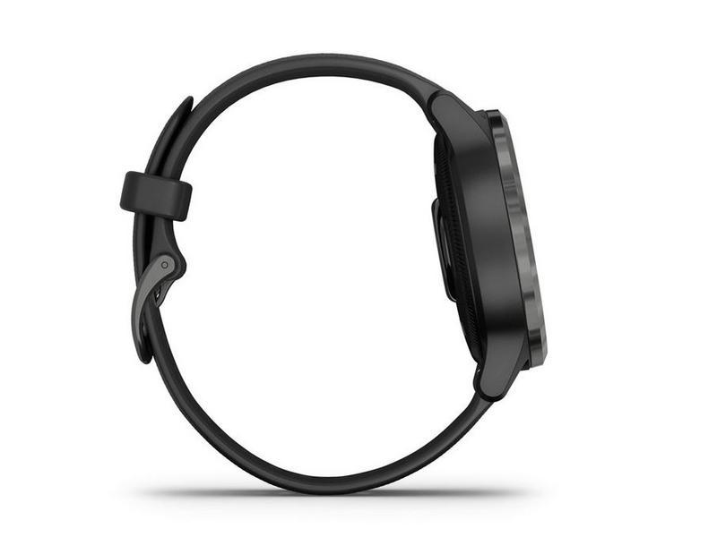 Garmin Vívoactive 4S fekete szürke csattal Okosóra (010-02172-13)