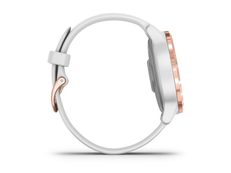 Garmin Vívoactive 4S Okosóra, fehér rose gold csattal (010-02172-239