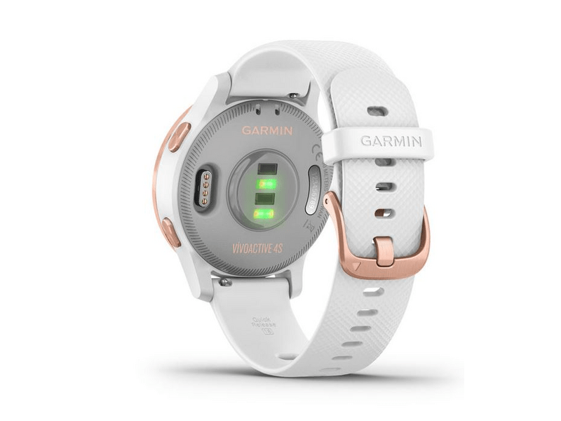 Garmin Vívoactive 4S Okosóra, fehér rose gold csattal (010-02172-239