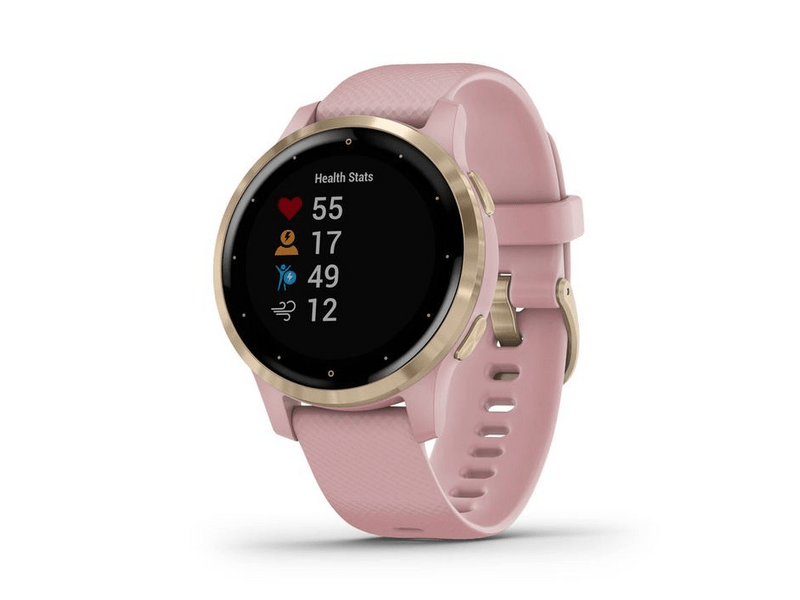 Garmin Vívoactive 4S rózsaszín arany csattal Okosóra (010-02172-33)