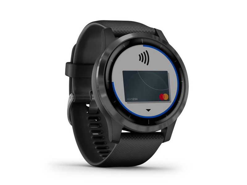Garmin Vívoactive 4 fekete szürke csattal Okosóra (010-02174-13)