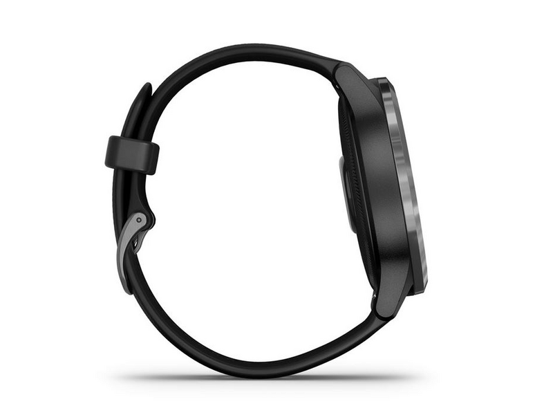 Garmin Vívoactive 4 fekete szürke csattal Okosóra (010-02174-13)