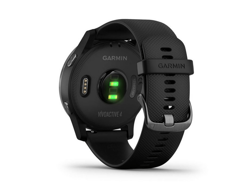 Garmin Vívoactive 4 fekete szürke csattal Okosóra (010-02174-13)