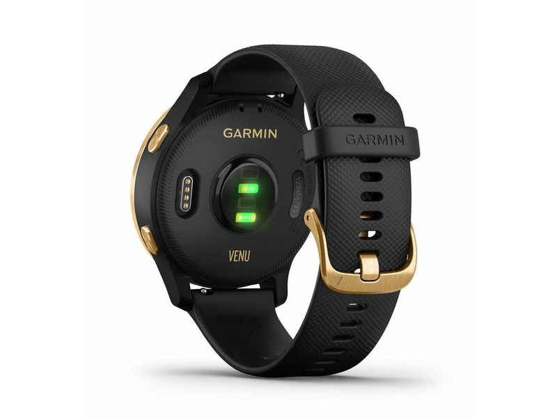 Garmin Venu fekete-arany arany színű csattal, Okosóra (010-02173-33)