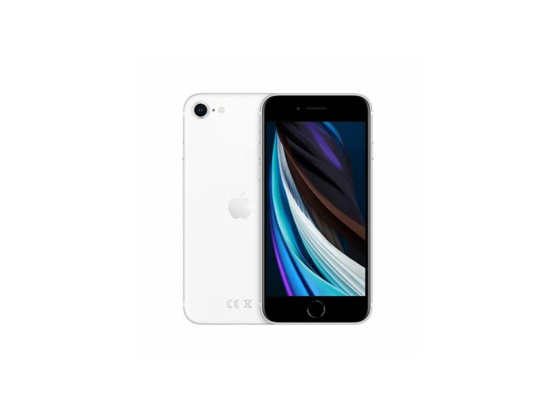 Apple iPhone SE(2020) 128 GB Kártyafüggetlen Okostelefon, Fehér (MHGU3GH/A)