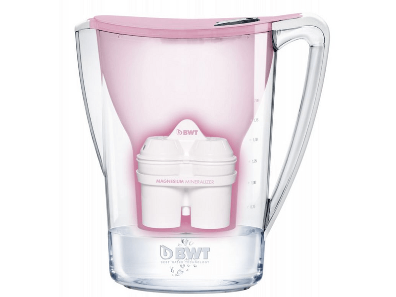 BWT 815088-A Penguin vízszűrő kancsó, 2.7 l, Rózsaszín