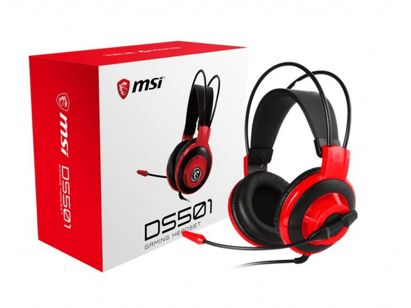 MSI DS501 Gamer fejhallgató
