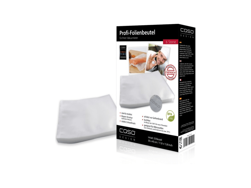 CASO 1220 Vákuumozó tasak 30×40 (50db)