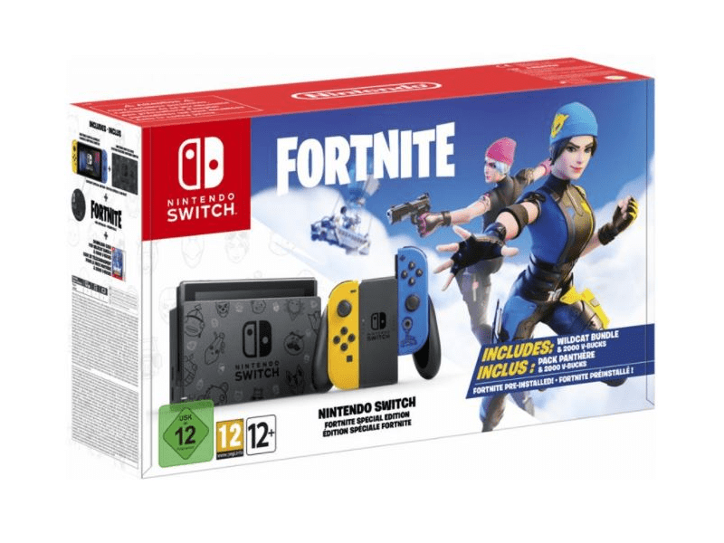 Nintendo Switch Fortnite Limited Edition Játékkonzol (NSH056)