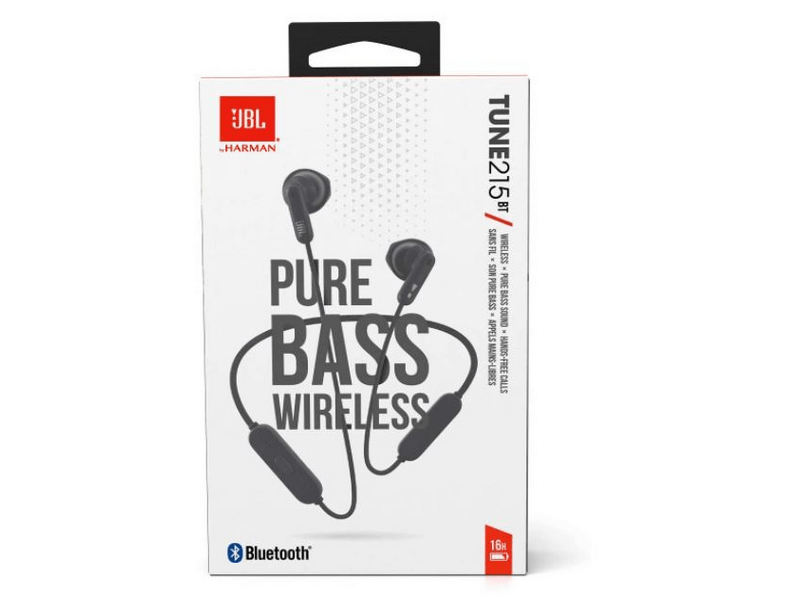 JBL Tune 215BT bežične slušalice, crne