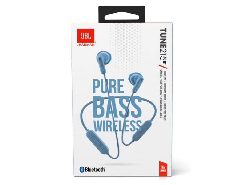 JBL Tune 215BT Vezeték nélküli fülhallgató, Kék