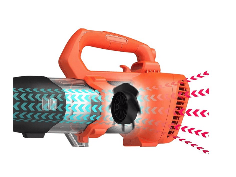 Black & Decker BCBL200B-XJ Akkus lombfúvó akkumulátor és töltő nélkül