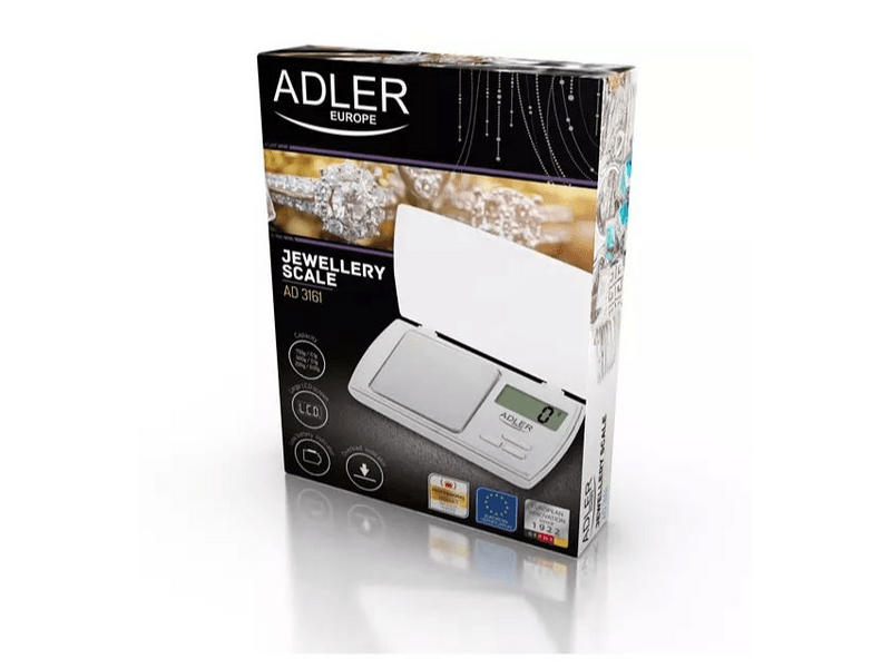 ADLER AD3161 Precíziós ékszer mérleg