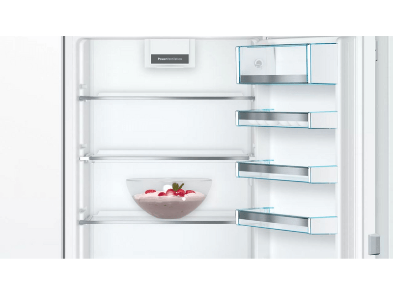 Bosch KIN86AFF0 Beépíthető alulfagyasztós kombinált hűtőszekrény