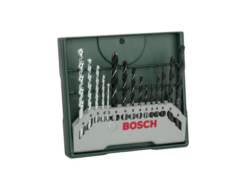 Bosch Mini X-Line vegyes fúrókészlet 15 részes (2607019675)