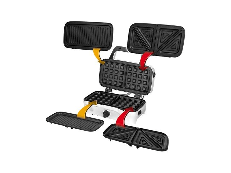 MPM MOP-33M Szendvics, gofri és grill sütő