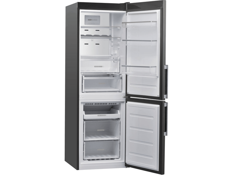 Whirlpool W9 821D OX H 2 Alulfagyasztós kombinált hűtőszekrény
