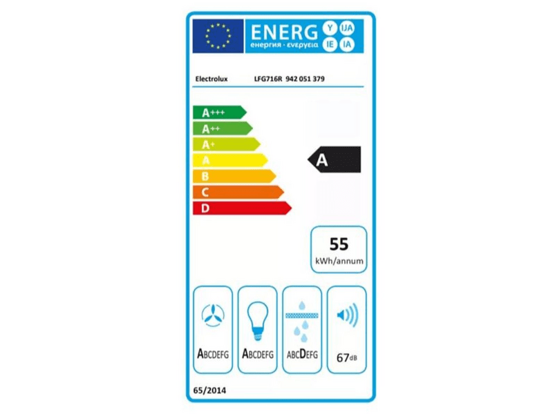 Electrolux LFG716R Beépíthető páraelszívó