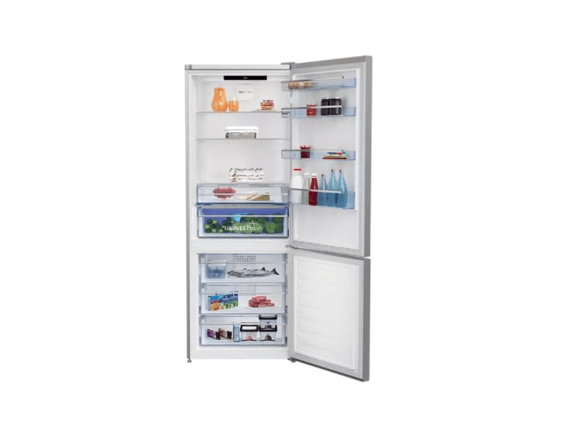 Beko RCNE560E50ZXPN Alulfagyasztós kombinált hűtőszekrény