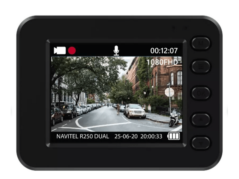 NAVITEL R250 Dual menetrögzítő kamera