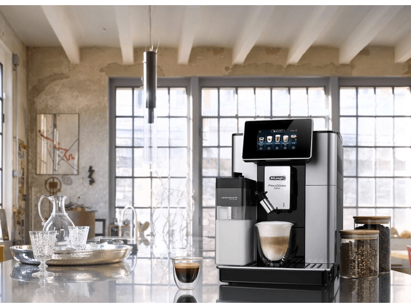 DeLonghi ECAM610.55.SB Automata kávéfőző