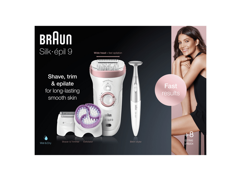 BRAUN SES 9-980 Epilátor