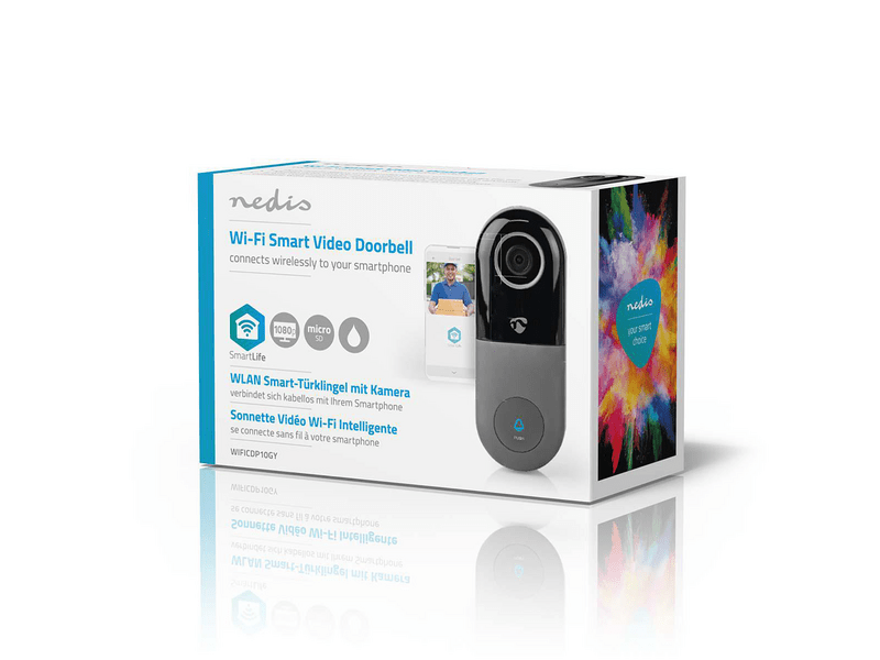 Nedis WIFICDP10GY SmartLife Videó kaputelefon