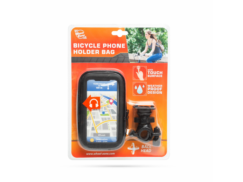Wheel Zone 54994A Kerékpáros telefontartó táska - érintőfelülettel - 5,5